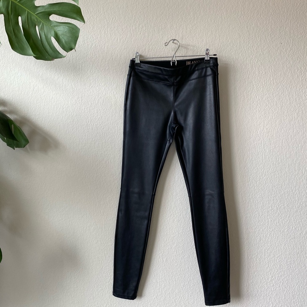Blank NYC faux leather pull on pants
